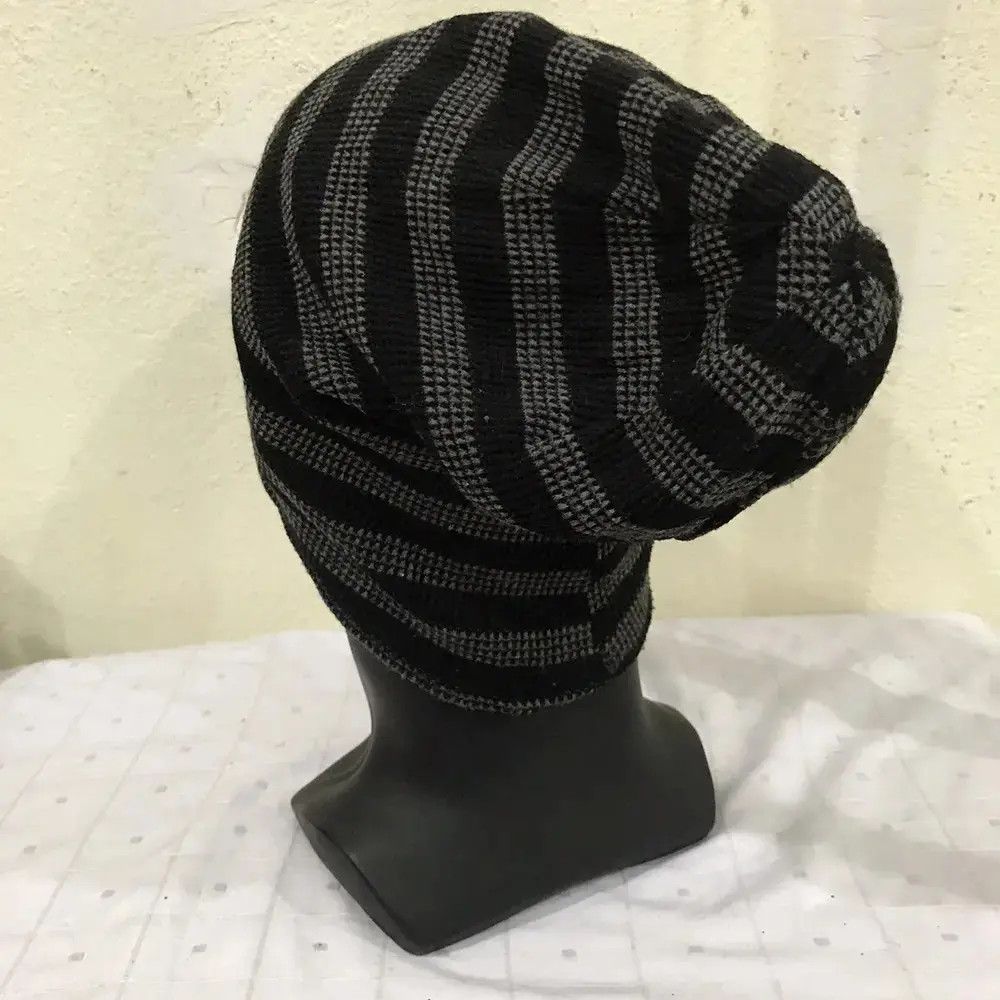 Japanese Brand × Vintage Japanese Brand Stripe Design Beanie Hat Size ONE SIZE - 4 Thumbnail