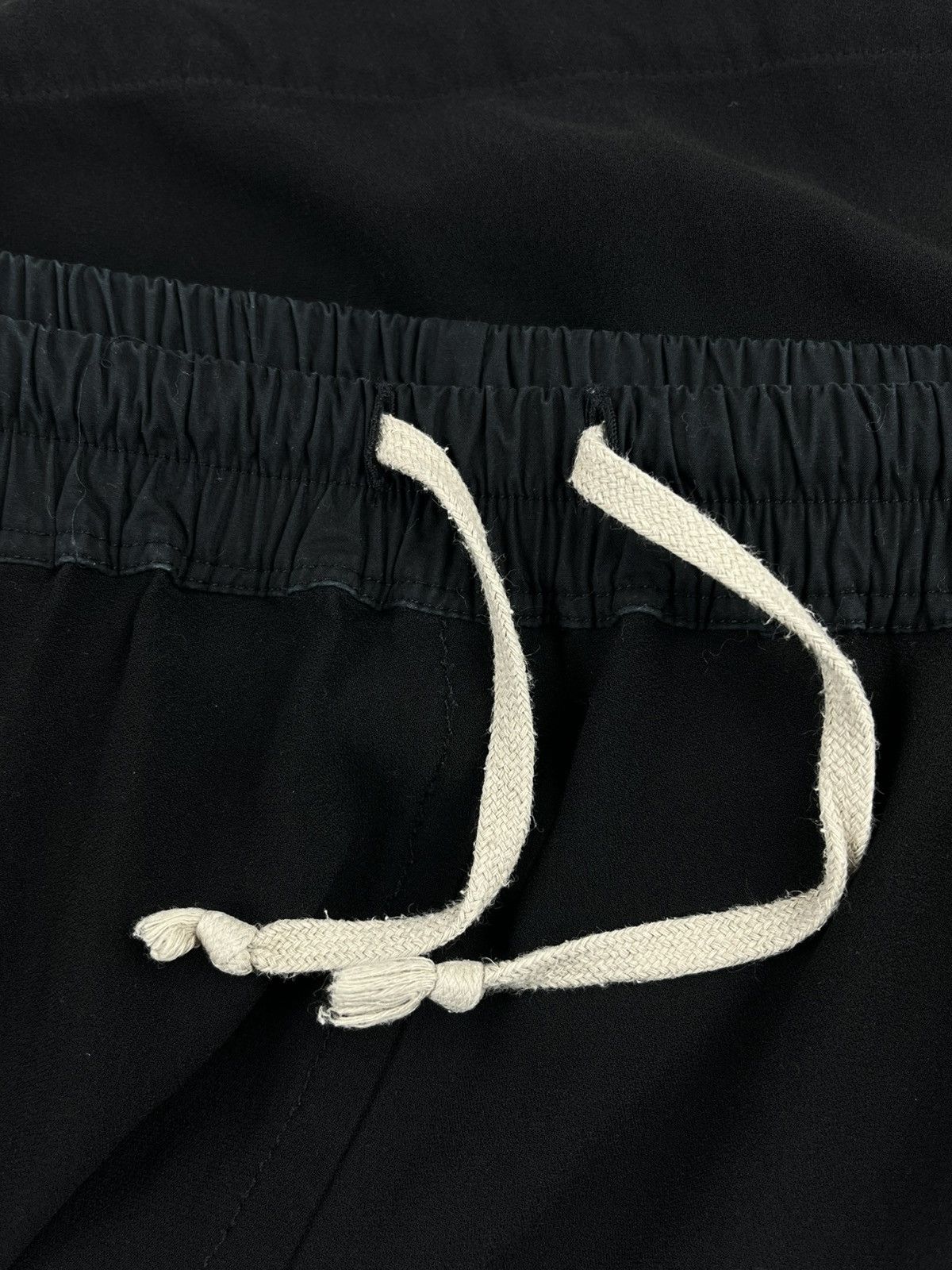 Rick Owens SS16 Rick Owens Drawstring Boxer Shorts Black Size US 30 / EU 46 - 3 Thumbnail