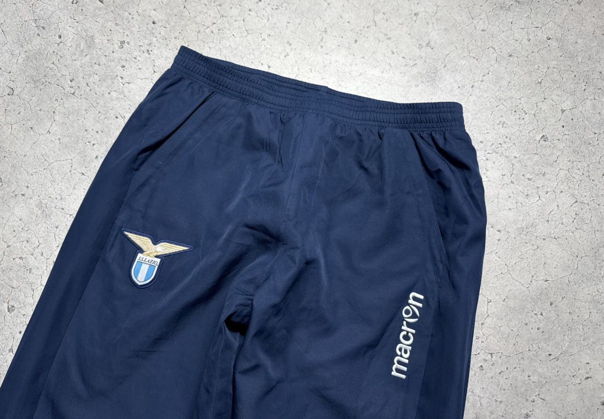 Macron Macron FC Lazio Nylon Football Track Pants Drill Soccer Size US 36 / EU 52 - 3 Thumbnail