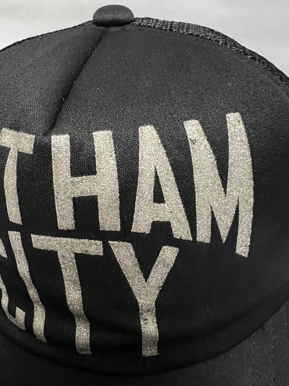 Number (N)ine Number (N)ine - Gotham City Trucker Hat Black/Silver Size ONE SIZE - 8 Thumbnail