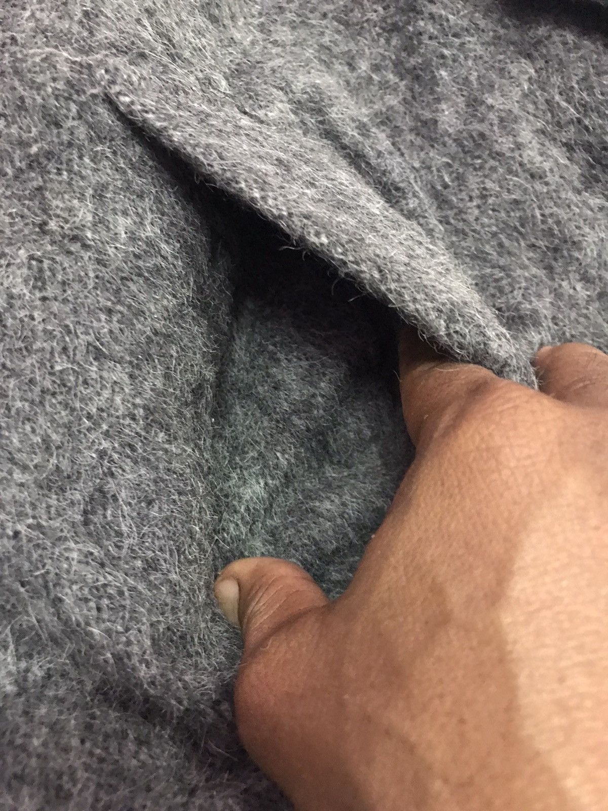 Issey Miyake Sunao Kuwahara Wool Issey Miyake Long Jackets Size US L / EU 52-54 / 3 - 5 Thumbnail