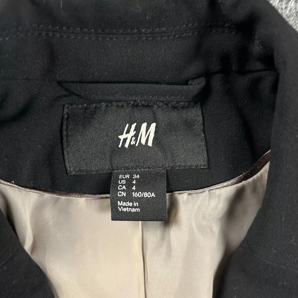 H&M H&M Blazer Womens 4 Pant Suit Jacket Polyester Blend Adults Size S / US 4 / IT 40 - 3 Thumbnail