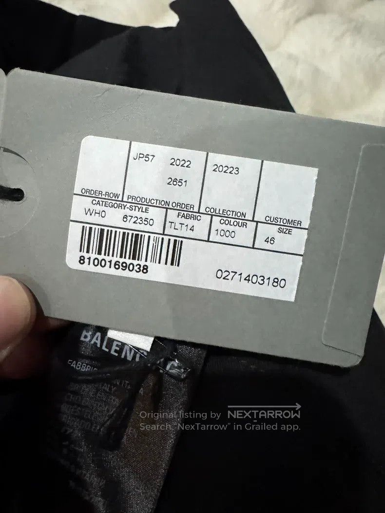 Balenciaga Balenciaga Oversized Casual Pants Size US 30 / EU 46 - 4 Thumbnail