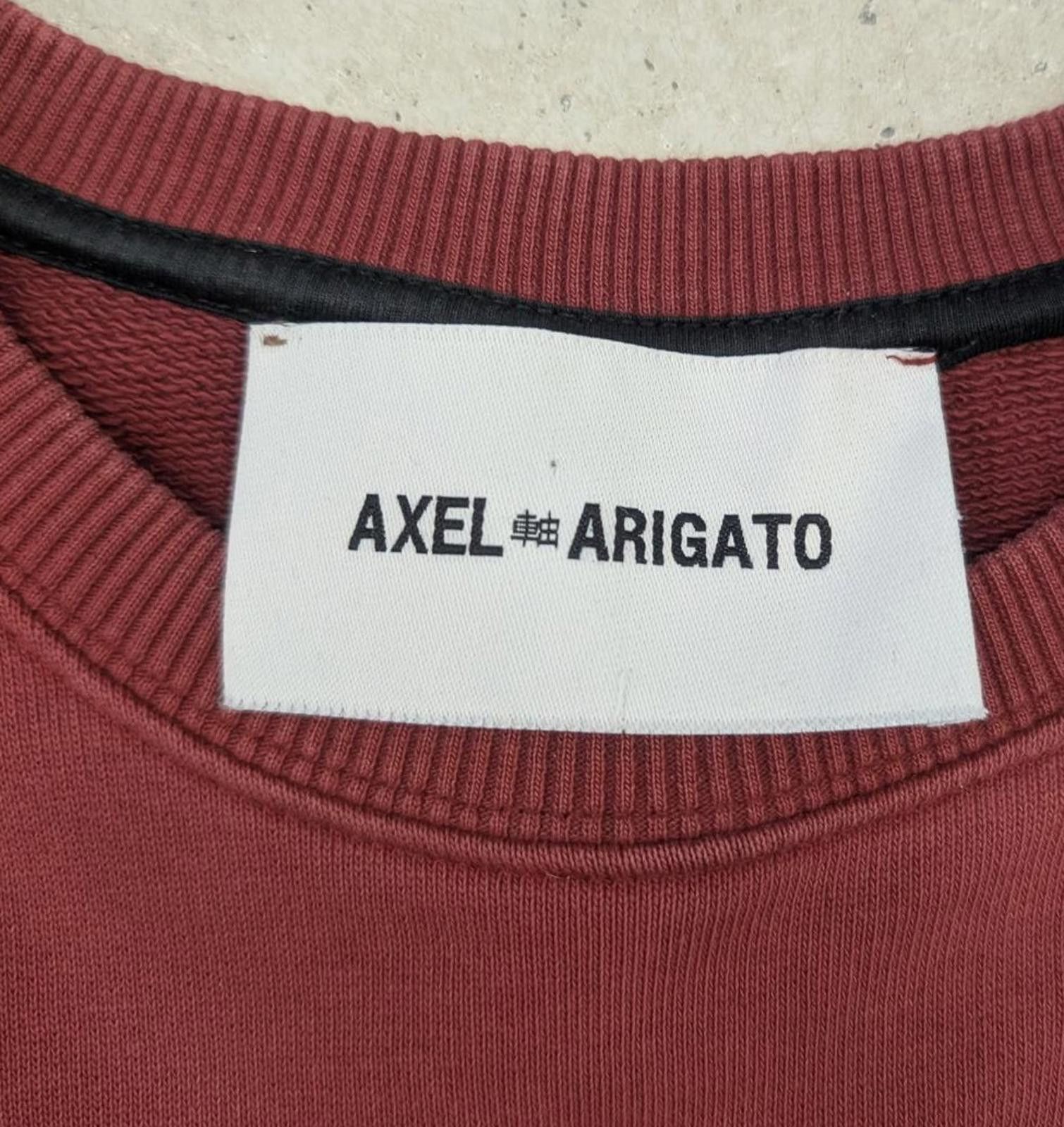 Axel Arigato Axel Arigato SS17 Maroon Essential Logo Sweatshirt Sun Fade Size US L / EU 52-54 / 3 - 5 Thumbnail