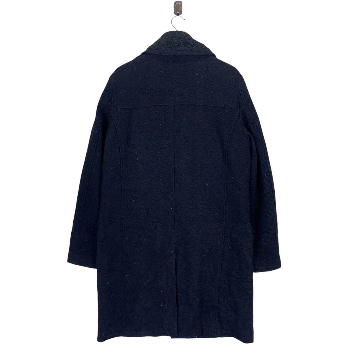 Black Rivet × Vintage Vintage BLACK RIVET Overcoat Heavy Jacket Size US L / EU 52-54 / 3 - 7 Thumbnail