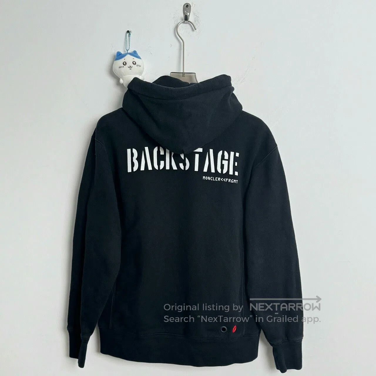 Moncler Moncler Black Logo Hoodie Size 3. Size US L / EU 52-54 / 3 - 2 Thumbnail