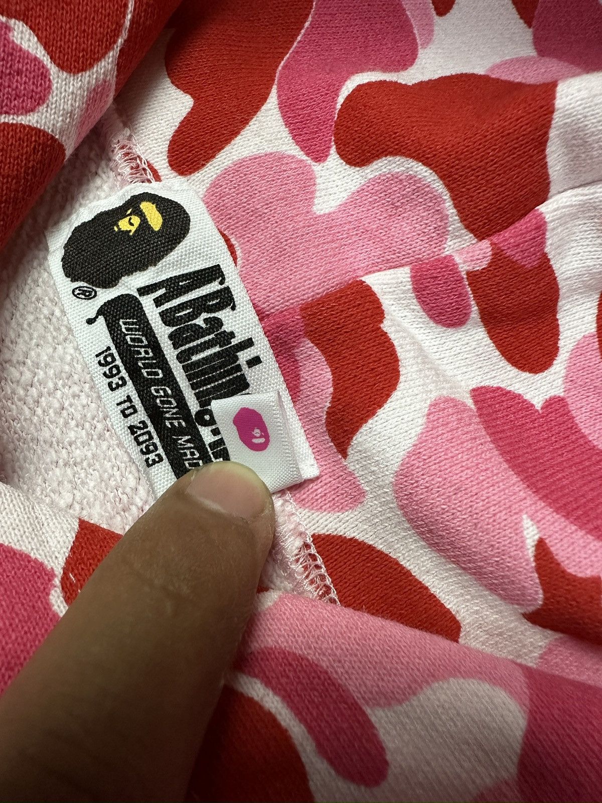 Bape A bathing ape bape logo camo pink Size XS / US 0-2 / IT 36-38 - 6 Thumbnail