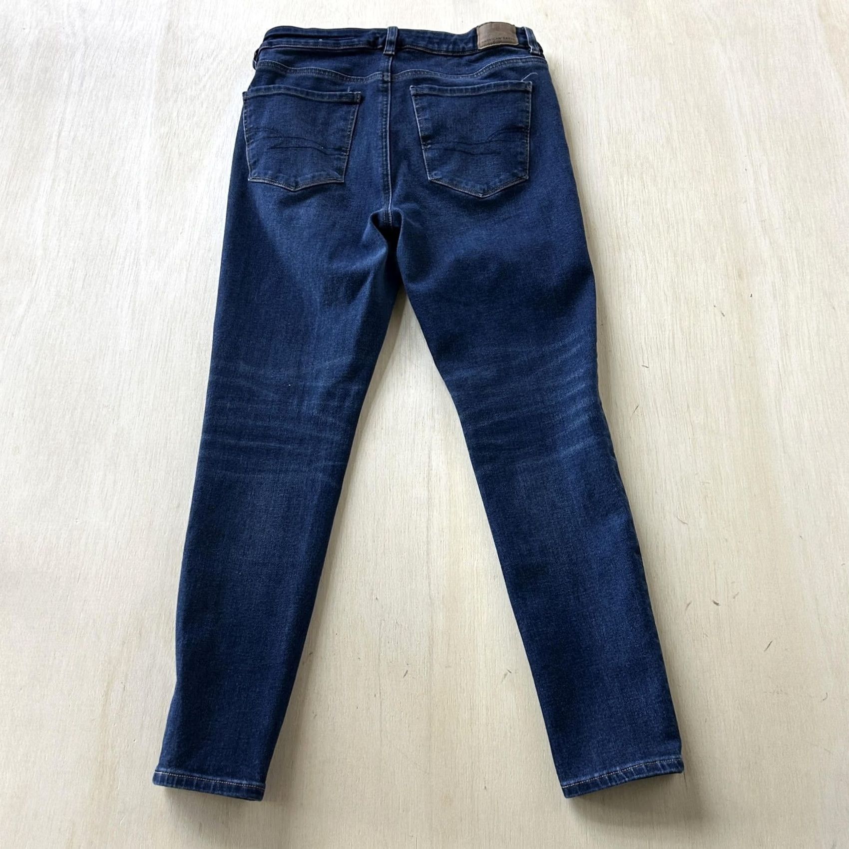 American Eagle Outfitters American Eagle Outfitters Jeans Womens 6 Short Dark Wash Skinny Stretch Denim Jeans Size 28" / US 6 / IT 42 - 4 Thumbnail