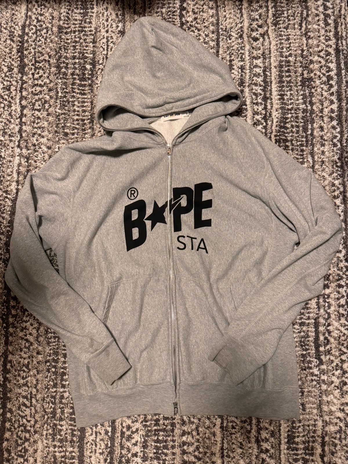 Bape Bapesta Full Zip Hoodie sold Nigo Era Size Small