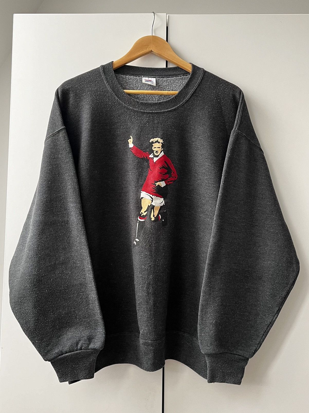 Vintage Vintage Manchester United Sweatshirt - 1990s Size US XL / EU 56 / 4 - 1 Thumbnail