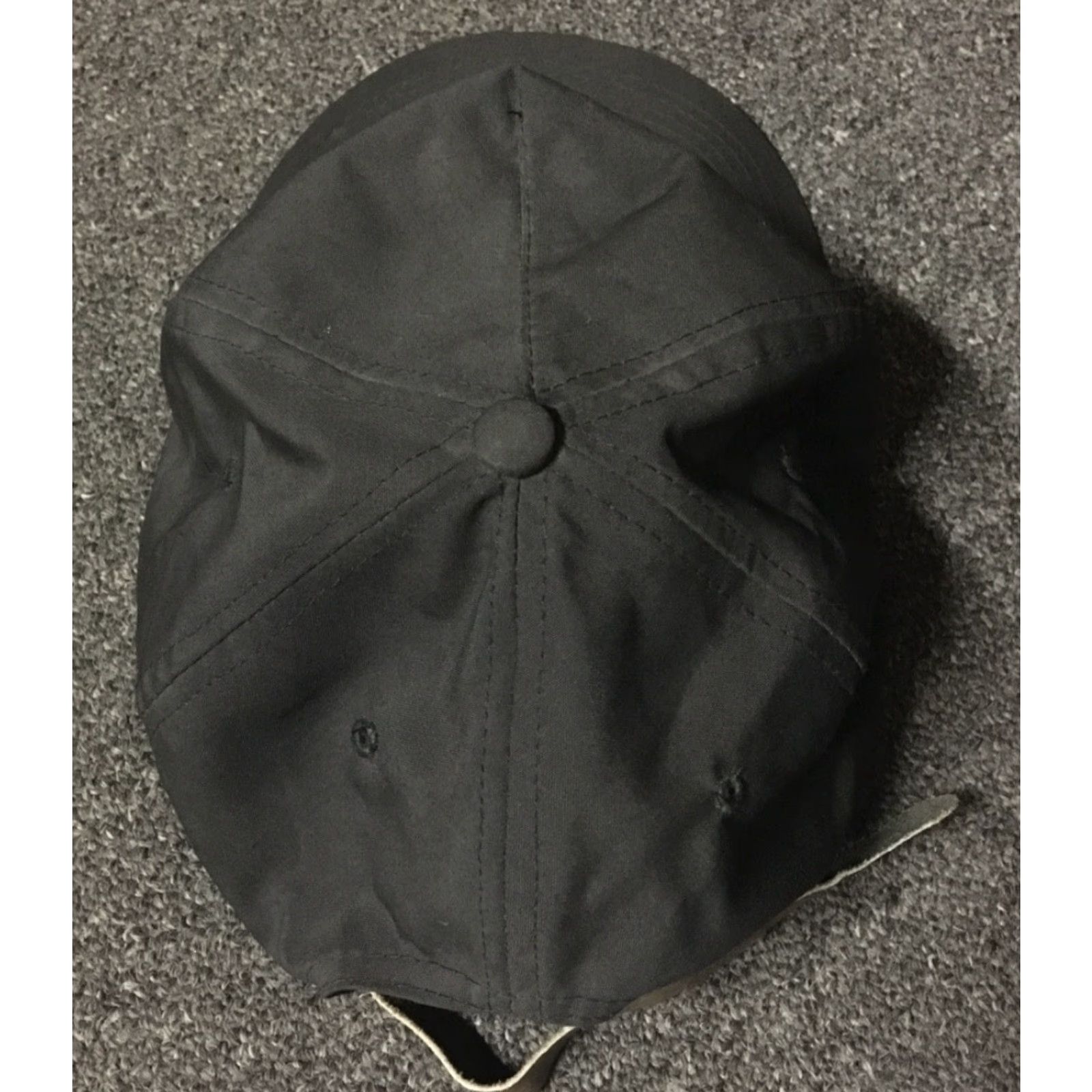 Vintage VINTAGE Goldeneye Strapback Hat Trucker Biker Workwear Grunge Punk Skate USA Men Adjustable Black Hat Size ONE SIZE - 3 Thumbnail