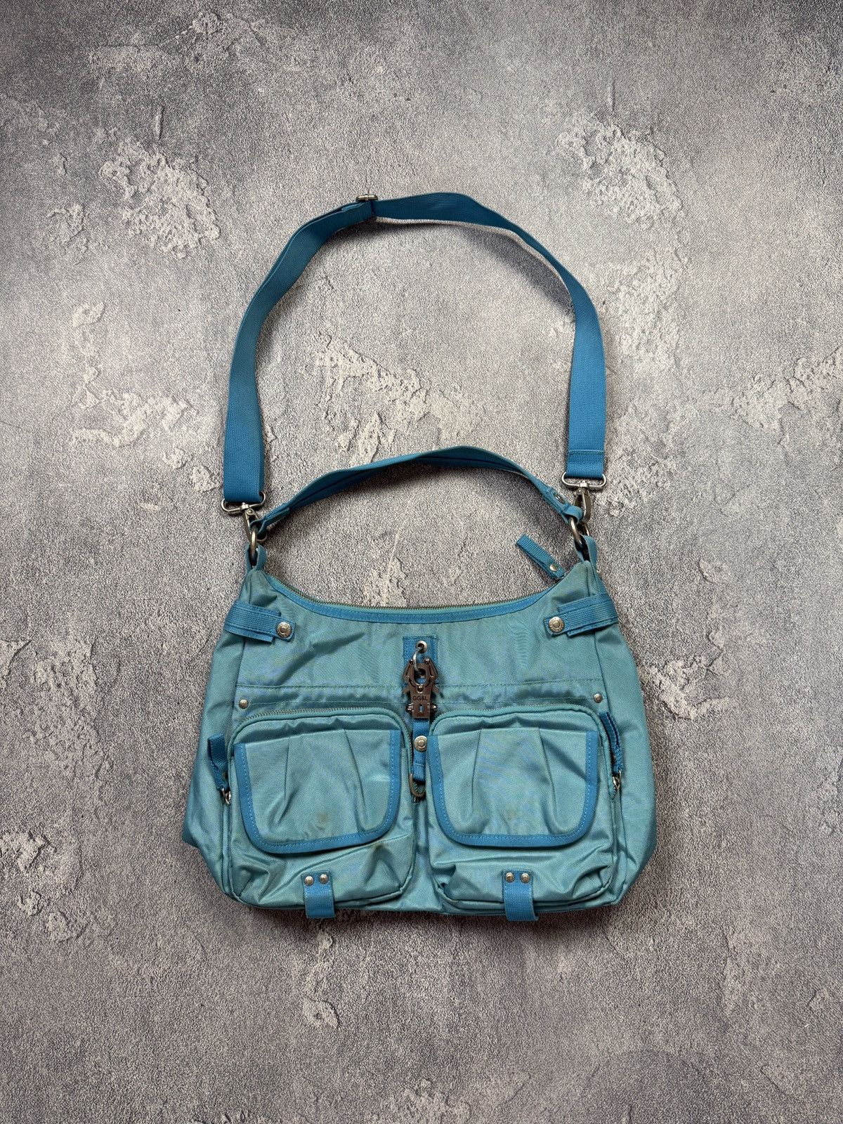 茶*ラ様 SISKIYOU 　鯨　バックル　クジラ　USA　ビンテージ　グリーン Japanese Brand × Vintage George Gina Lucy California Roll Glossy