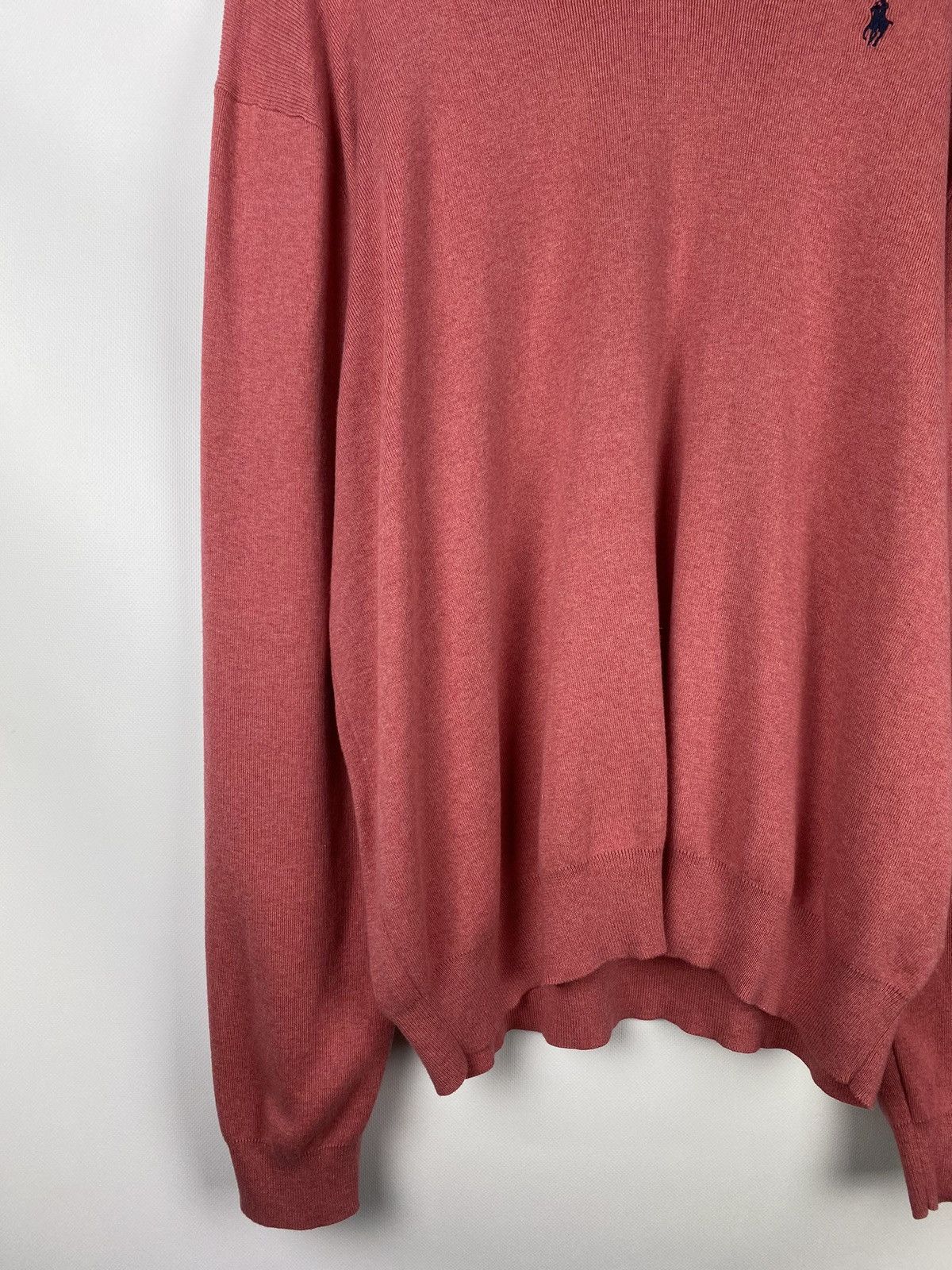 Polo Ralph Lauren Polo Ralph Lauren men’s V-neck Pima Cotton Sweater Pullover Size US XXL / EU 58 / 5 - 6 Thumbnail