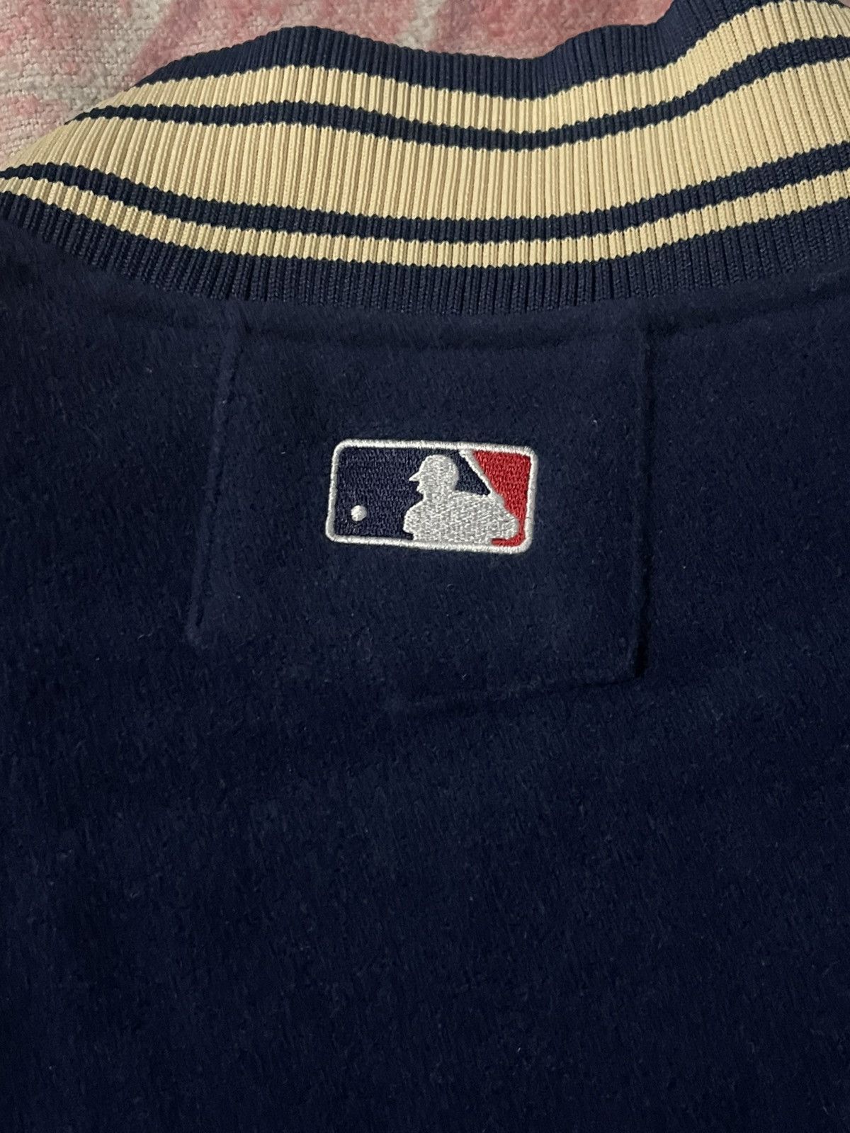 MLB Vintage New York Yankees Varsity Jacket Size US XL / EU 56 / 4 - 7 Thumbnail