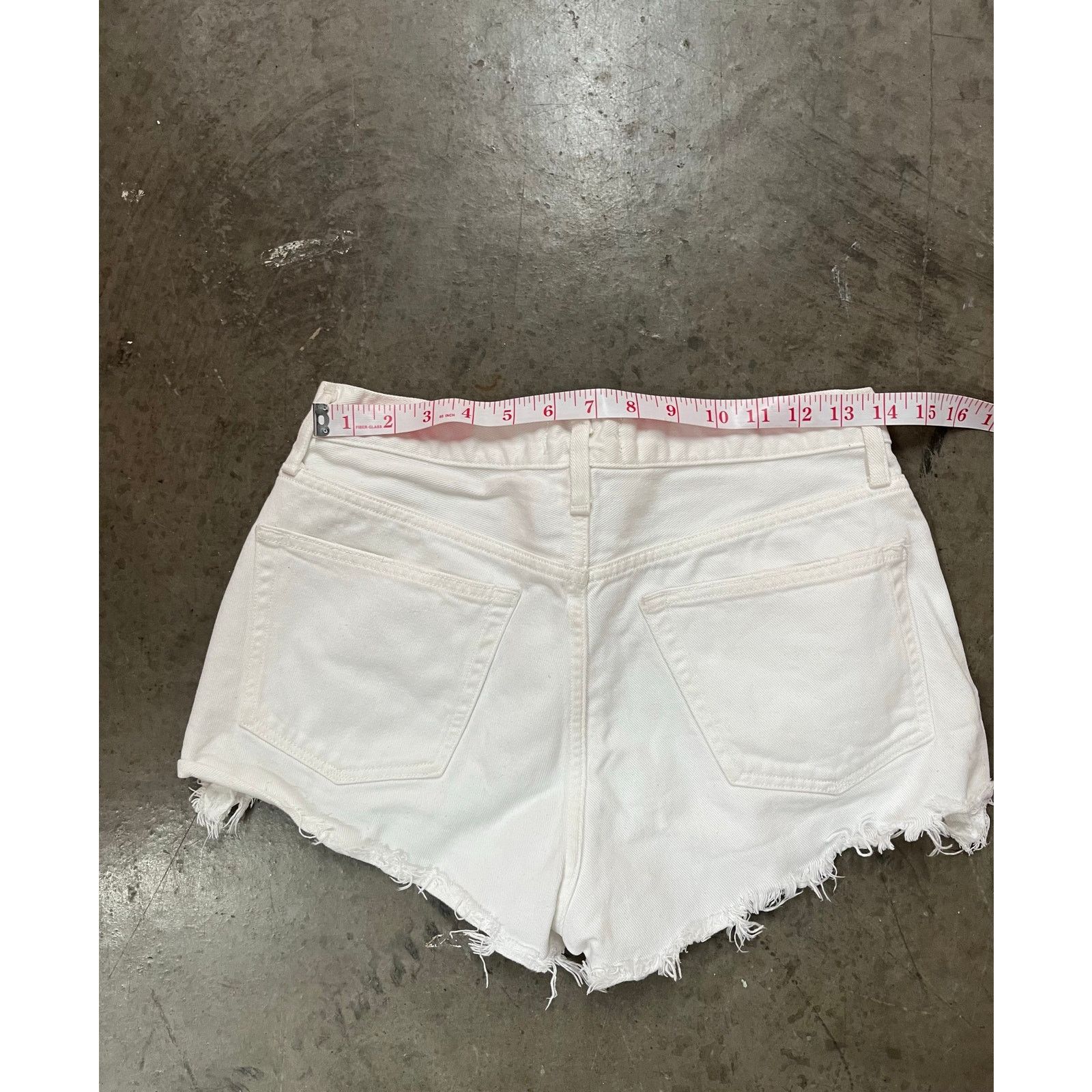 Agolde AGOLDE - Parker premium Short / size 27 / White Size 27" / US 4 / IT 40 - 6 Thumbnail