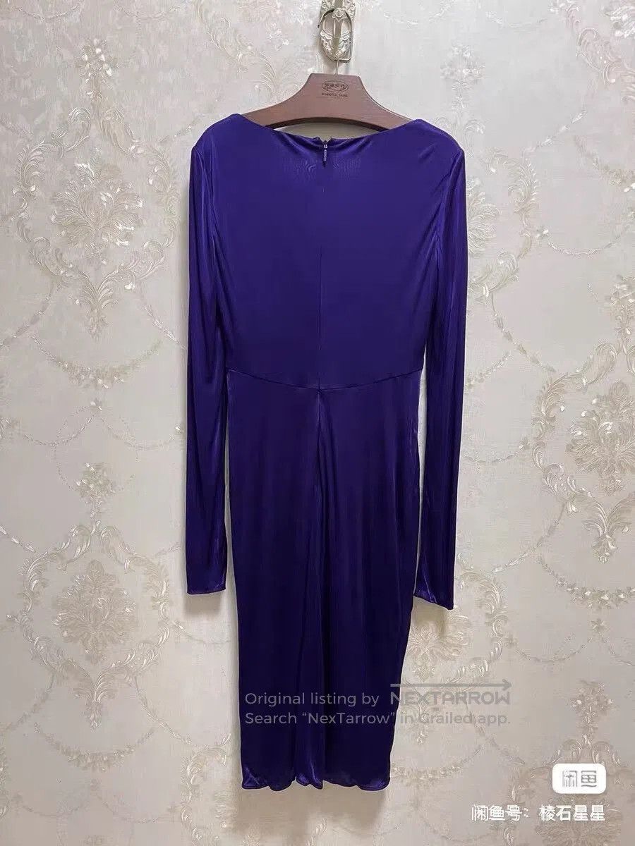 Versace Versace Runway Purple Formal Dress. Size M / US 6-8 / IT 42-44 - 8 Thumbnail