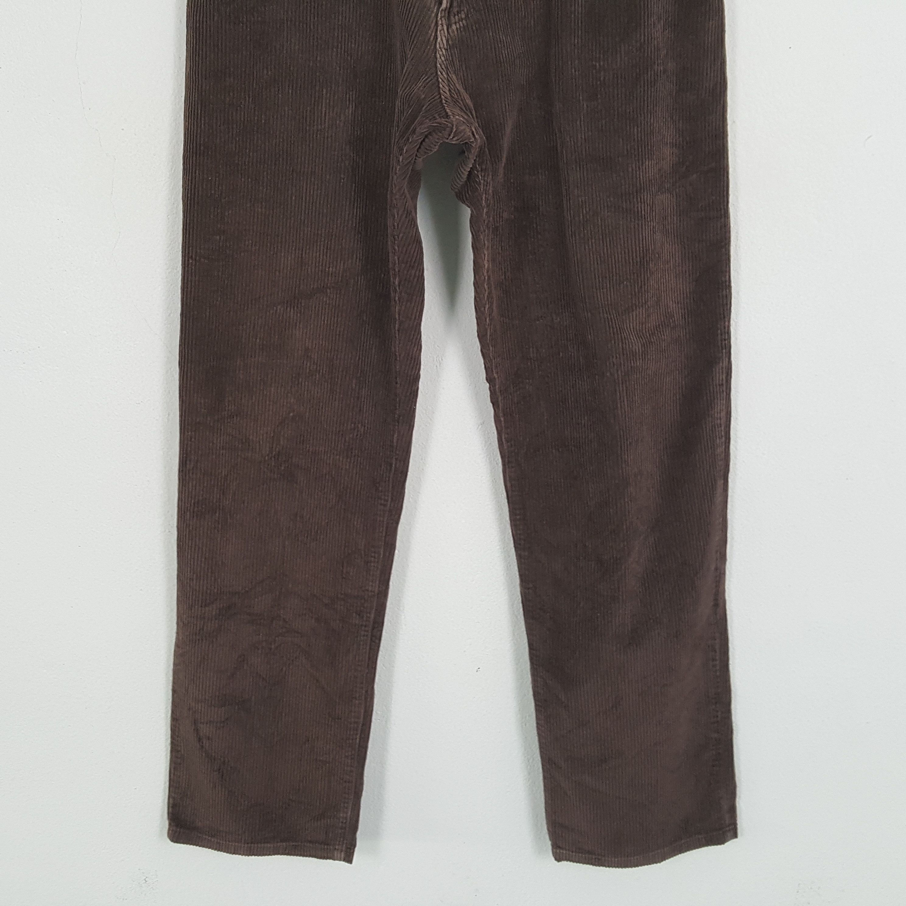 Stussy × Vintage STUSSY Streetwear Custom Art Corduroy Pant Size US 27 - 6 Thumbnail
