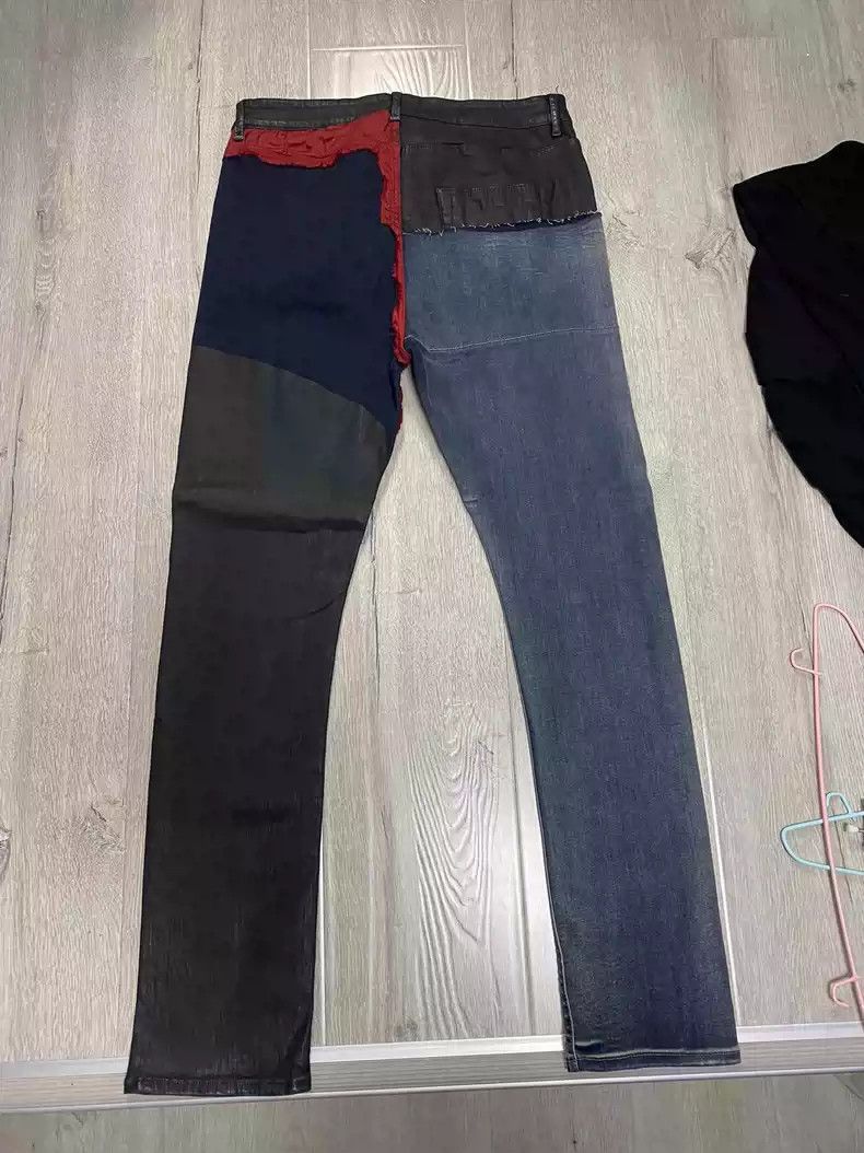 Rick Owens Rickowens drkshdw color matching stitching trousers-2505 Size US 32 / EU 48 - 5 Thumbnail