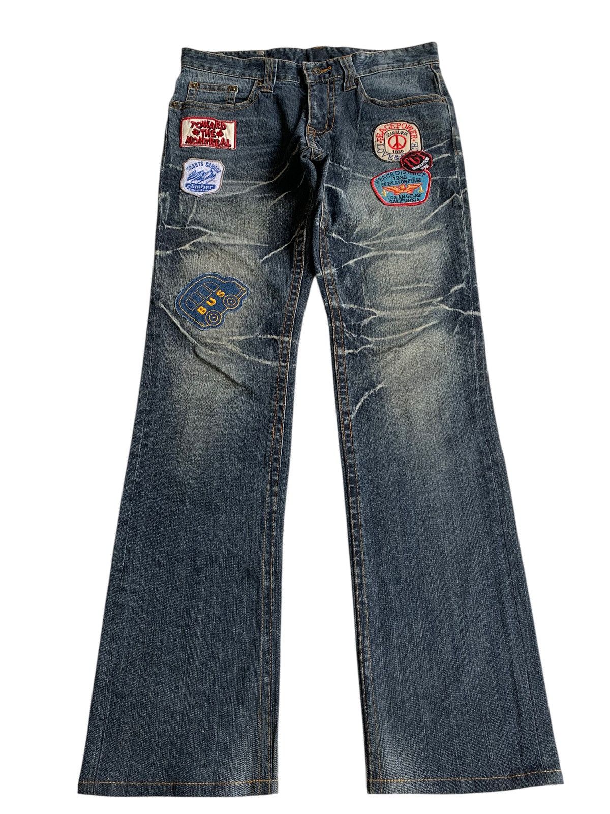 SEMANTIC DESIGN JAPANESE RUSTY MUDMAX PUNK STYLE DENIM☠️🎌