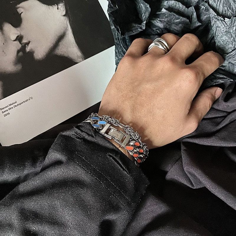 Jewelry Modern Bracelet Y2K Punk Chain Gotch Bracelets Chains Size ONE SIZE - 3 Thumbnail