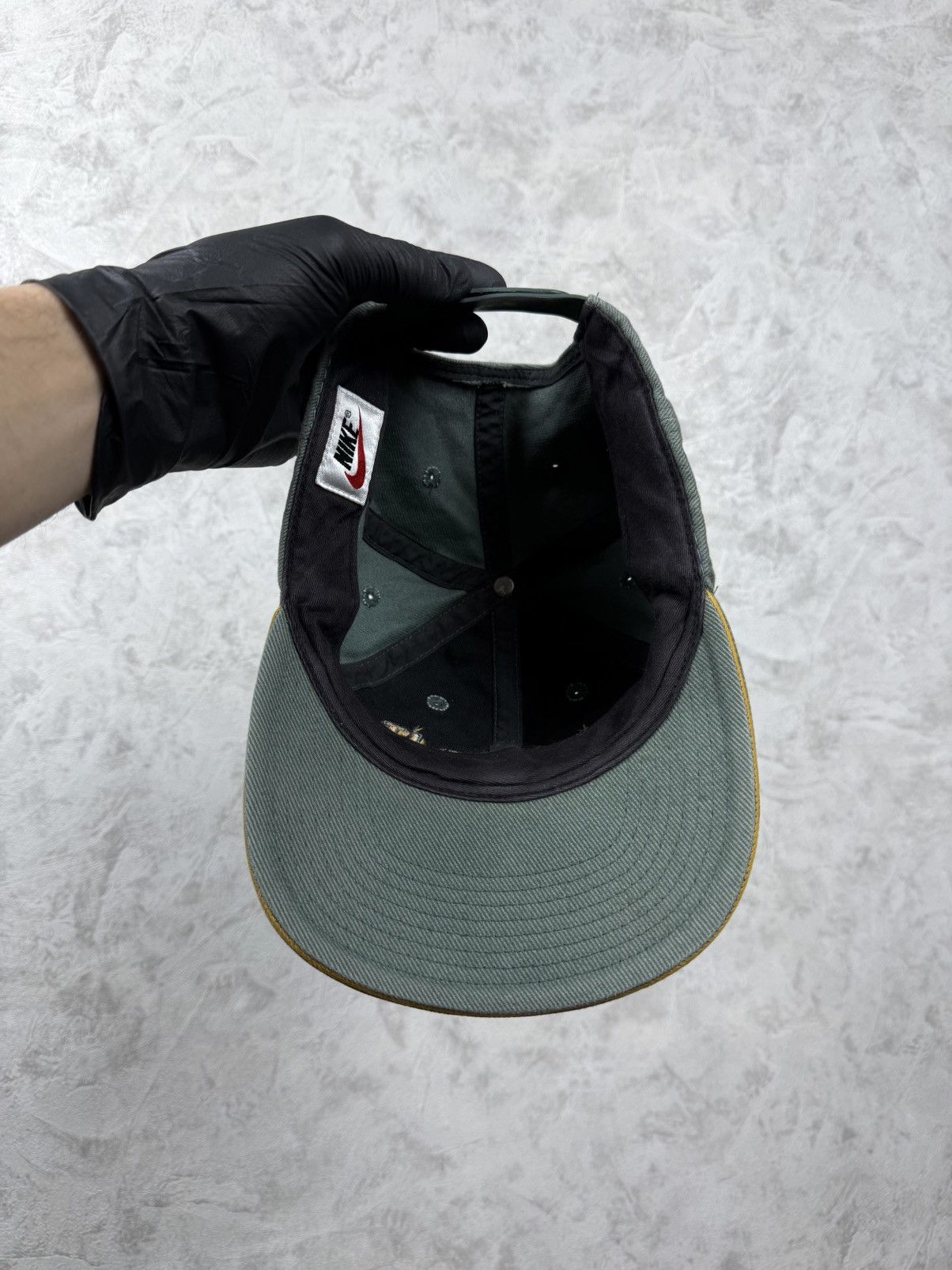 Nike × Vintage Vintage 90s Nike Just Do It Cap Hat Size ONE SIZE - 3 Thumbnail