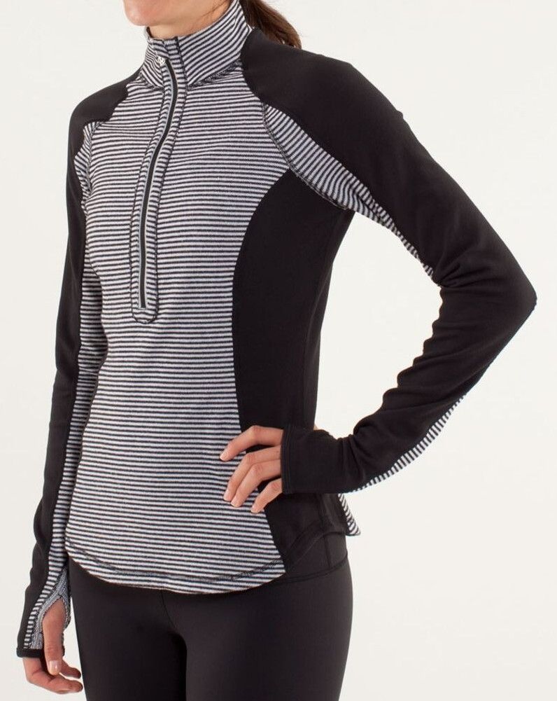 Lululemon Lululemon Run U-Turn Mini Check Pique Reversible Pullover Size M / US 6-8 / IT 42-44 - 7 Thumbnail