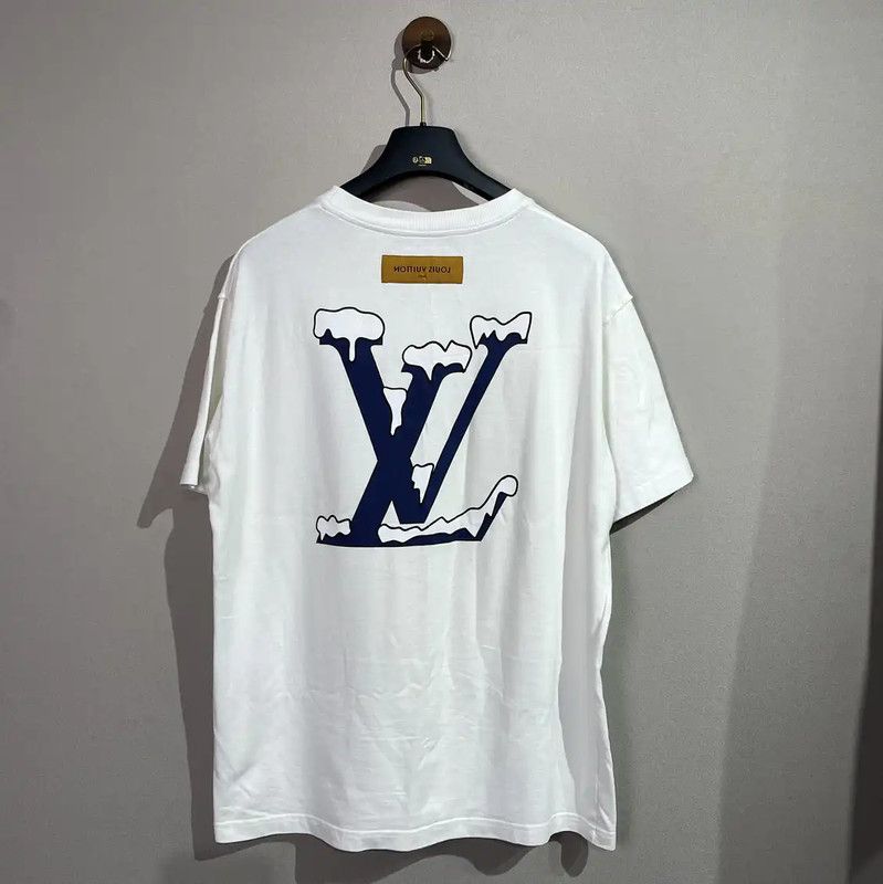 ホワイト TシャツXLサイズ 【メルカ】LOUIS VUITTON
