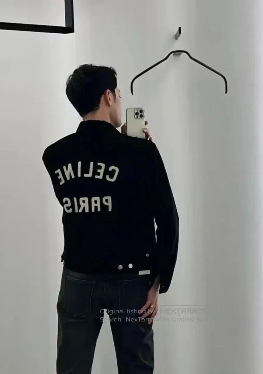 Celine CELINE Corduroy Logo Jacket| Size US S / EU 44-46 / 1 - 2 Thumbnail