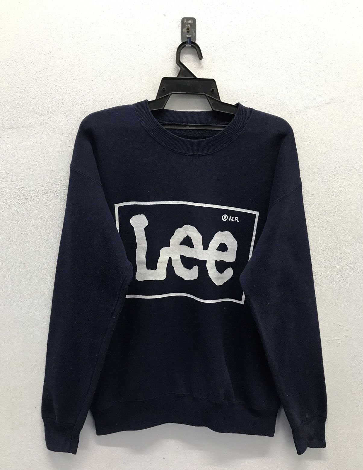 Lee × Vintage Vintage Lee Big Logo Sweatshirt Size US L / EU 52-54 / 3 - 1 Thumbnail