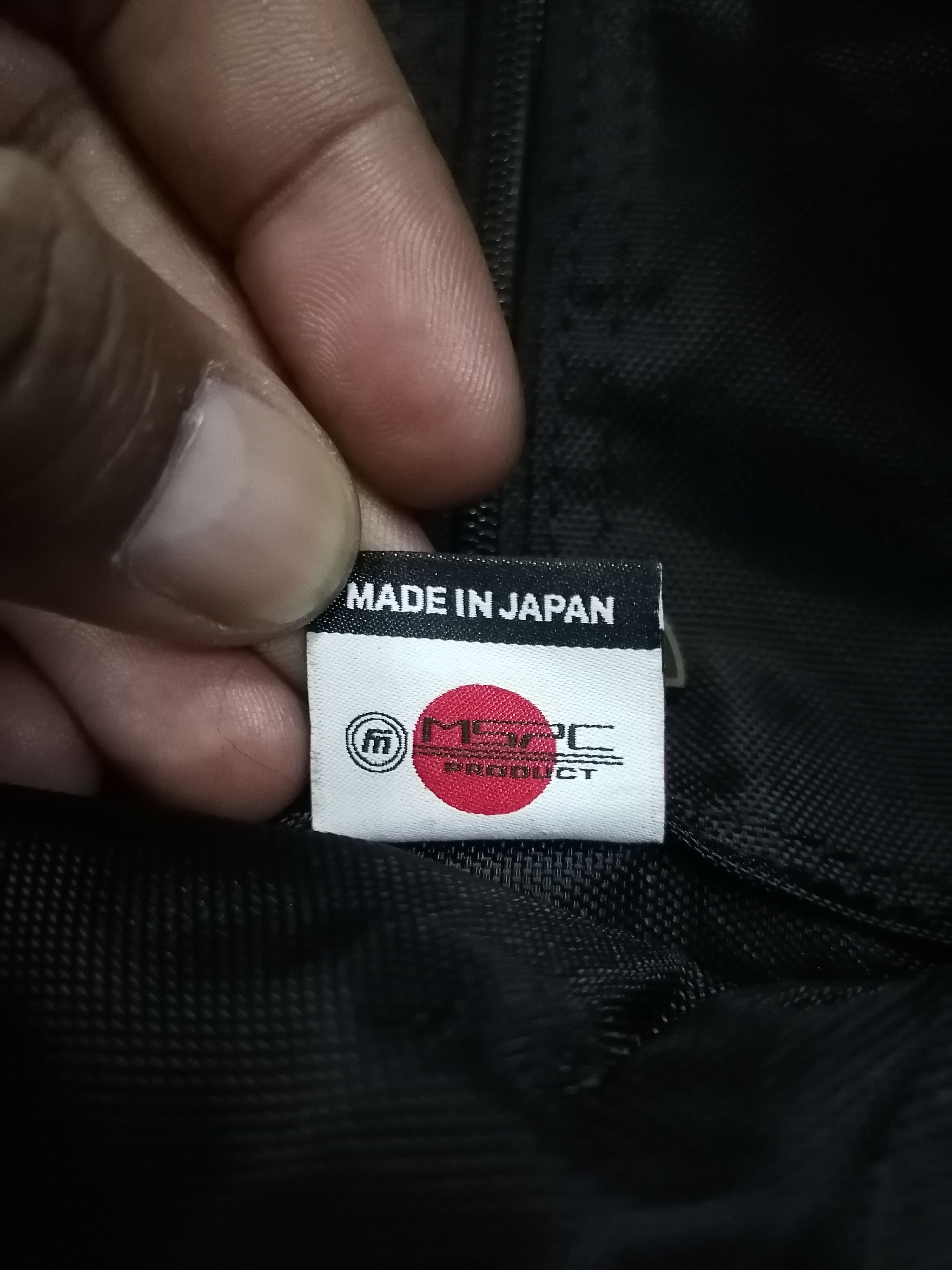 Japanese Brand Journal Standard x Masterpiece Triple Black Bagpack Size ONE SIZE - 16 Thumbnail