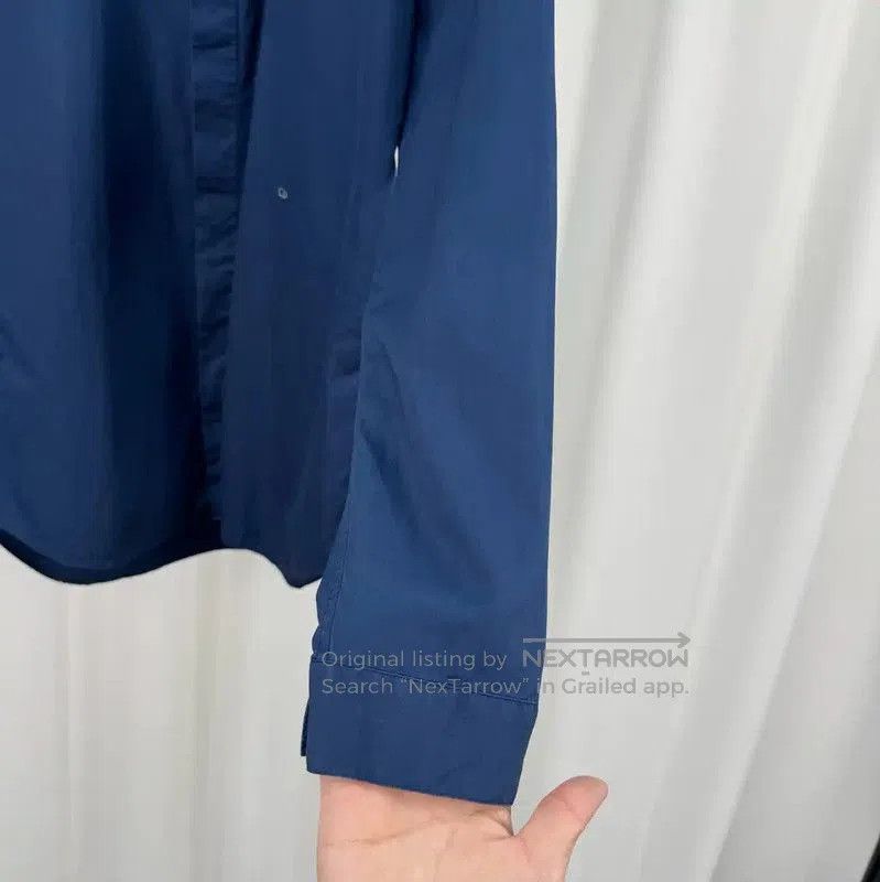 Dior Dior Blue Embroidered Long Sleeve Shirt . Size US S / EU 44-46 / 1 - 4 Thumbnail