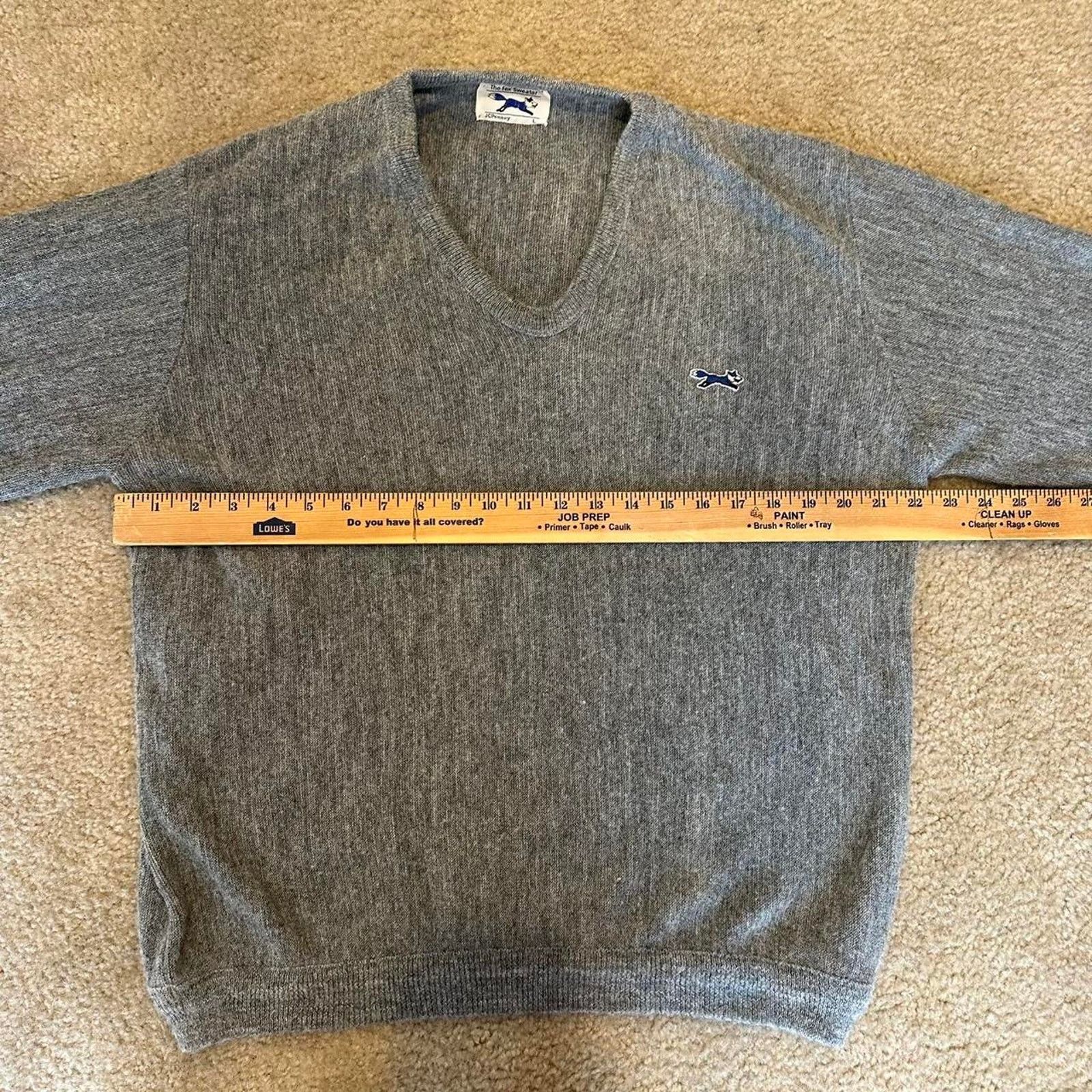 Other 70s/80s jc penney the fox sweater pullover Size US L / EU 52-54 / 3 - 4 Thumbnail