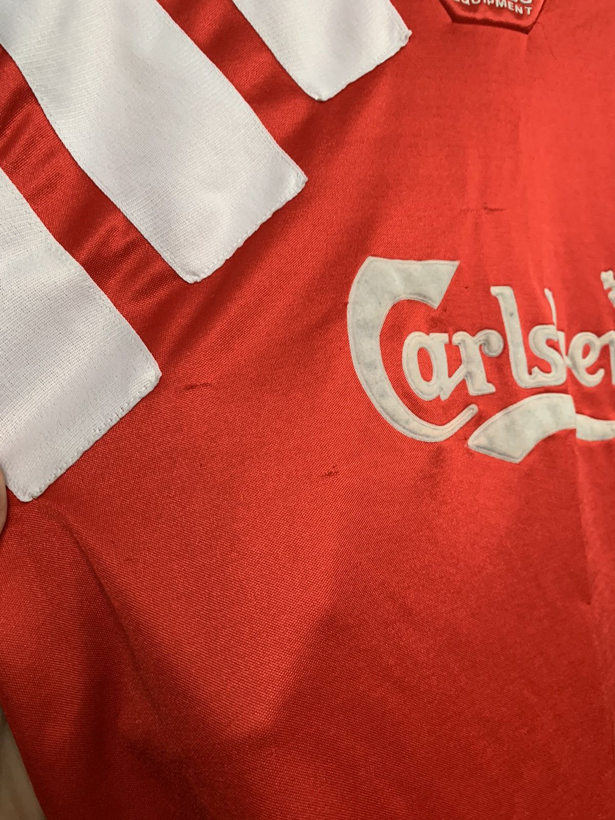 1992/1993 Liverpool Adidas Equipment Soccer Jersey Vintage