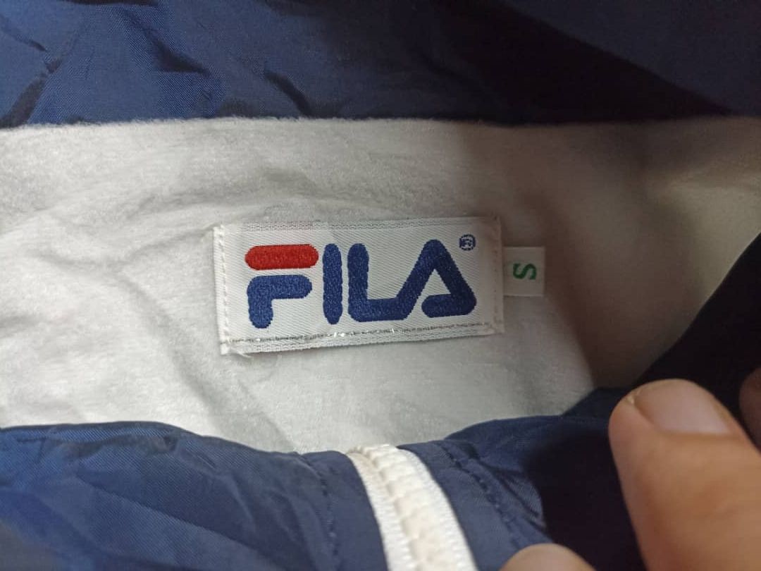Fila × Vintage Fila windbreaker Jacket Size US S / EU 44-46 / 1 - 8 Thumbnail