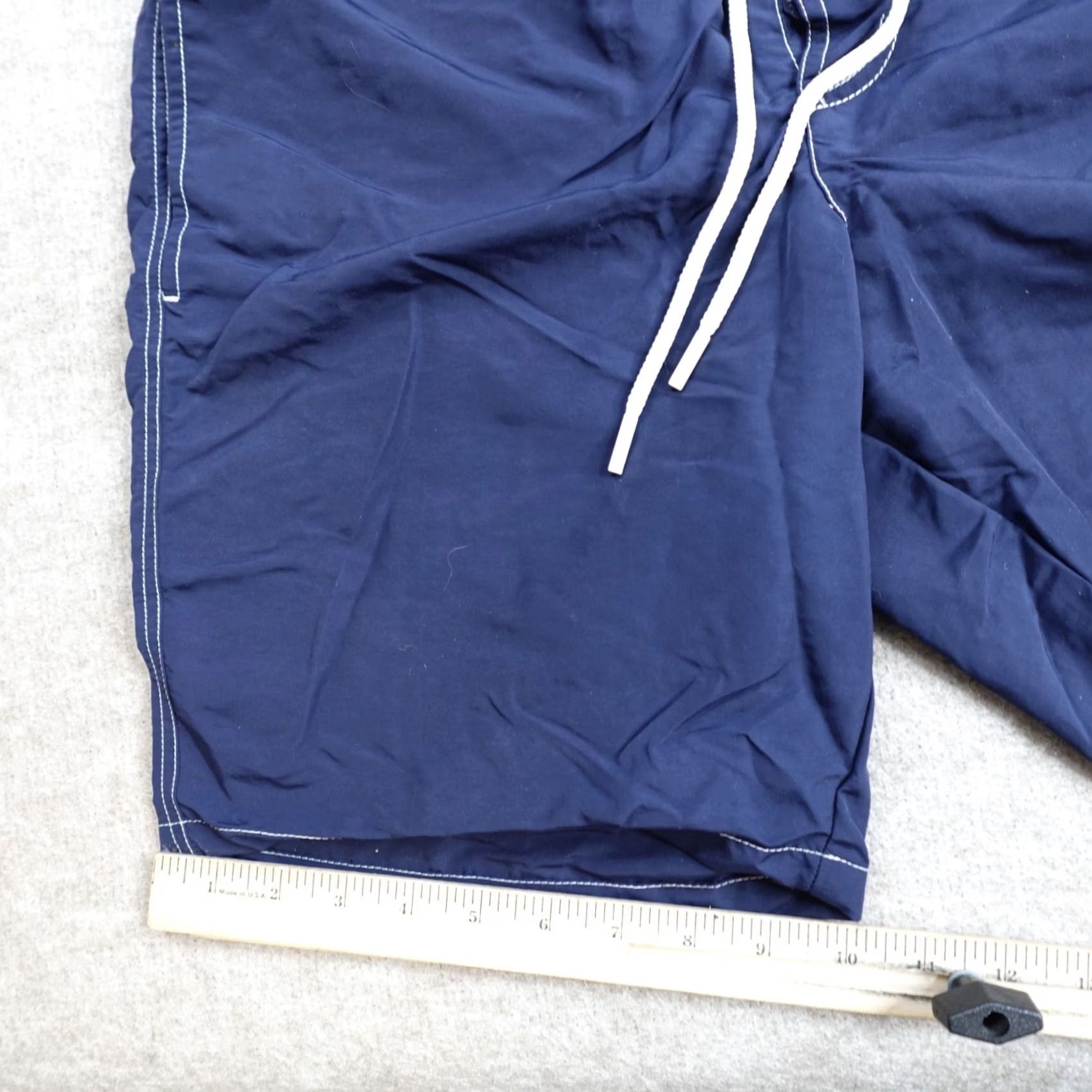 Lacoste Lacoste Mens Swim Shorts Medium Blue Lined Mesh Large Croc NEW Size US 31 - 6 Thumbnail