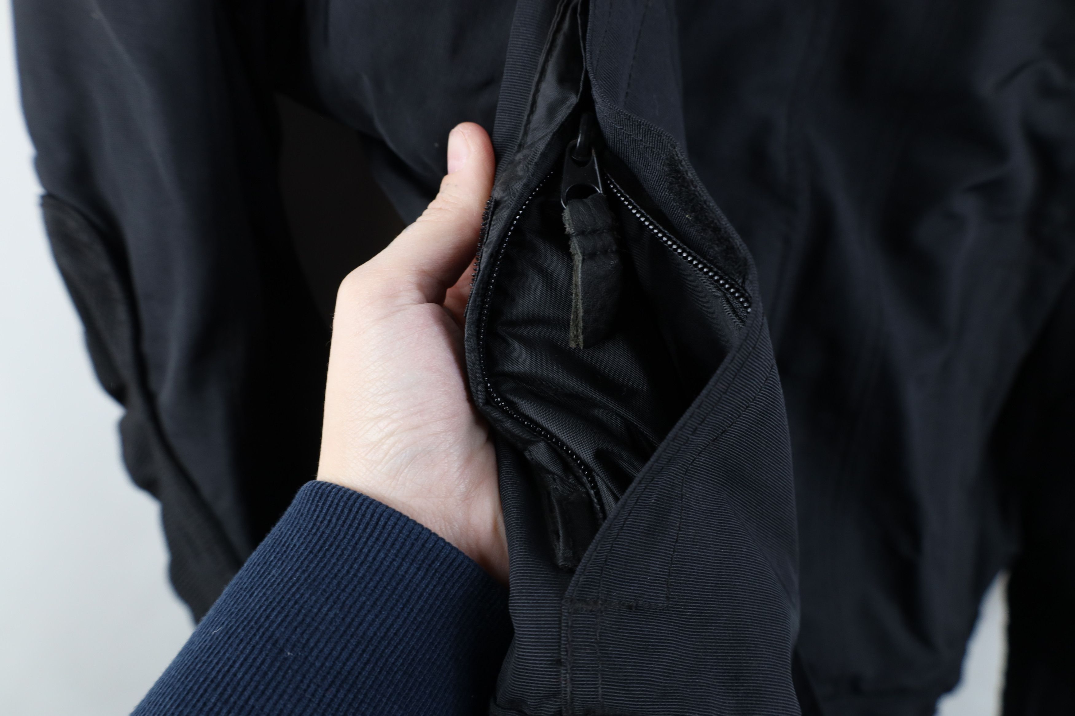Vintage Vintage Lined Cafe Racer Motorcycle Bomber Jacket Black Size US L / EU 52-54 / 3 - 6 Thumbnail