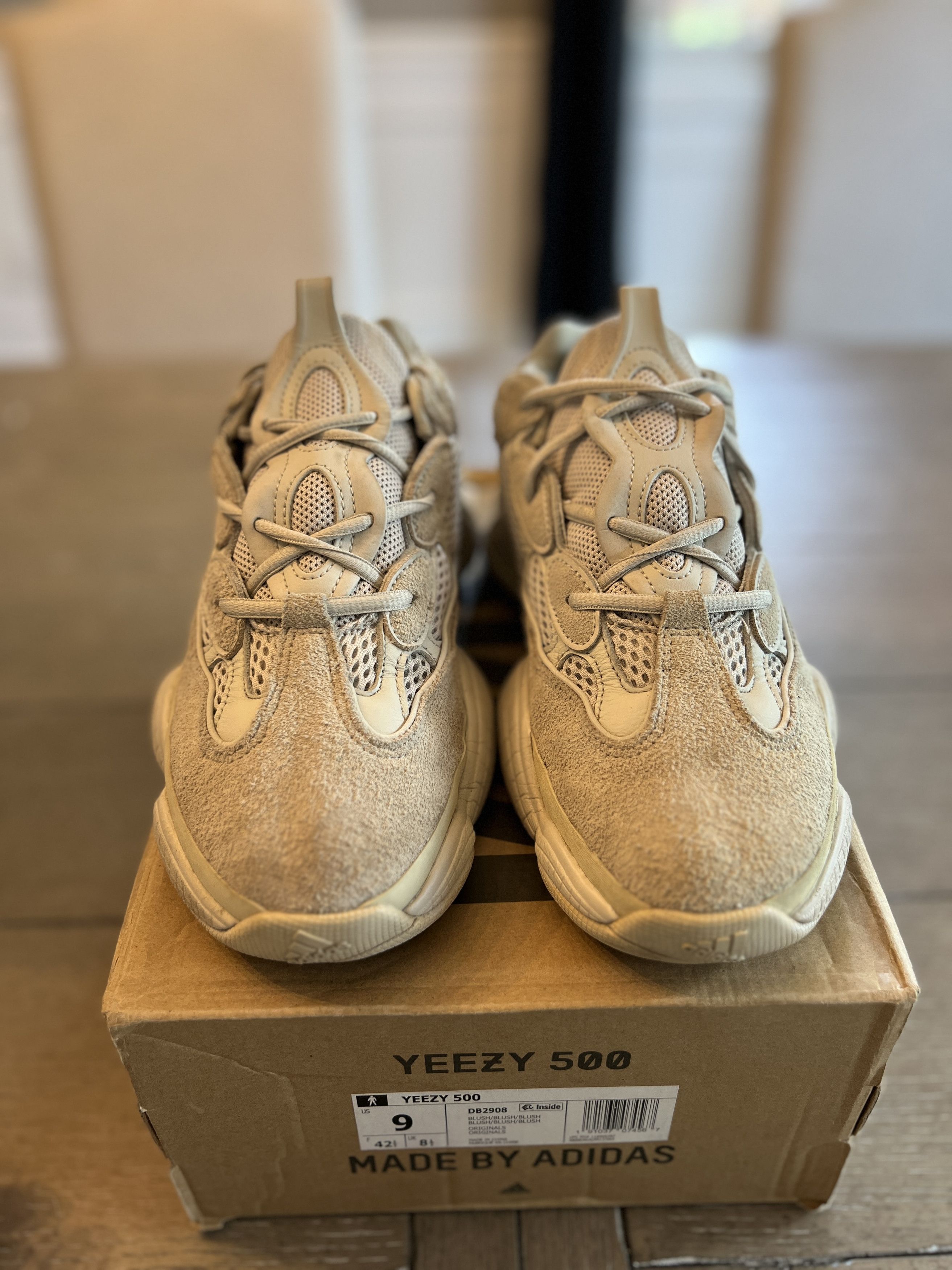 Adidas × Yeezy adidas Yeezy 500 Blush Size US 9 / EU 42 - 2 Thumbnail