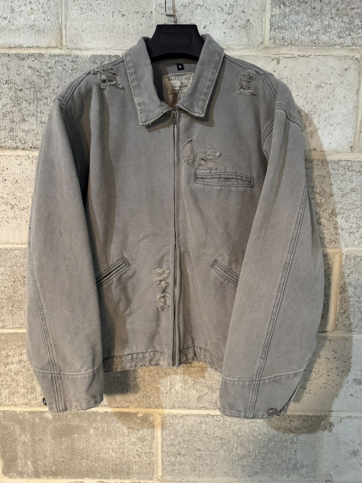 basketcase gallery Basketcase Hench Distressed Work Jacket Size US M / EU 48-50 / 2 - 1 Thumbnail