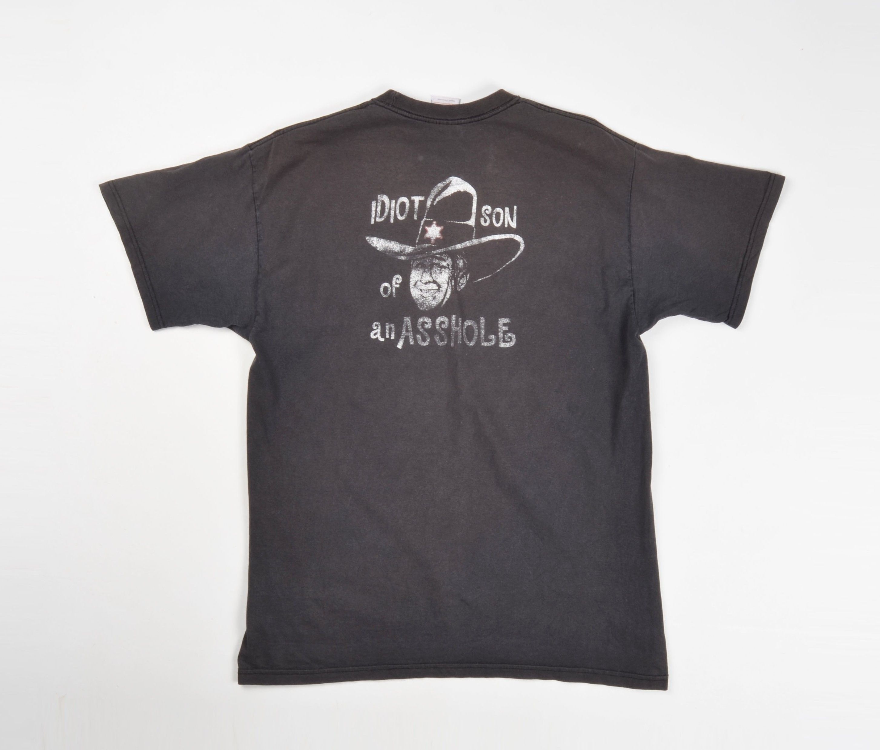NOFX “Idiot Son of an ...” Distressed Faded 2000s Tee Bush