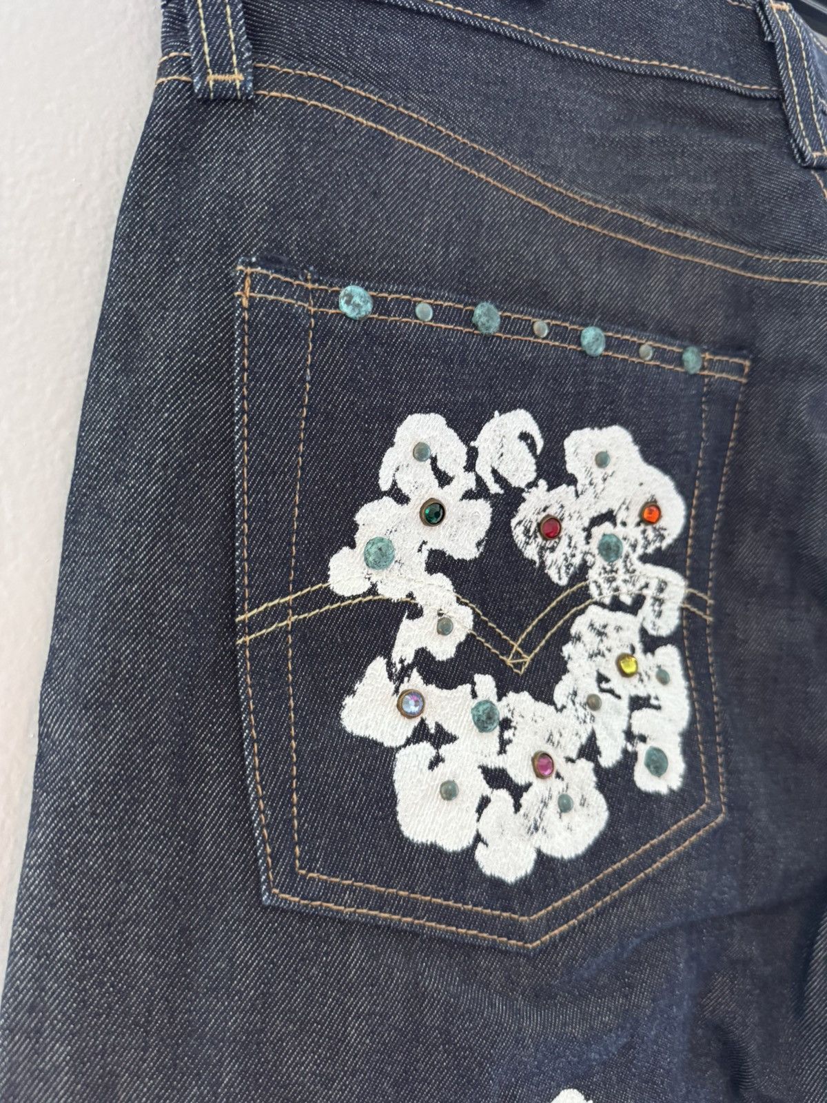 DENIM TEARS Denim Tears Rhinestone Cotton Wreath Raw Selvedge Size US 34 / EU 50 - 7 Thumbnail