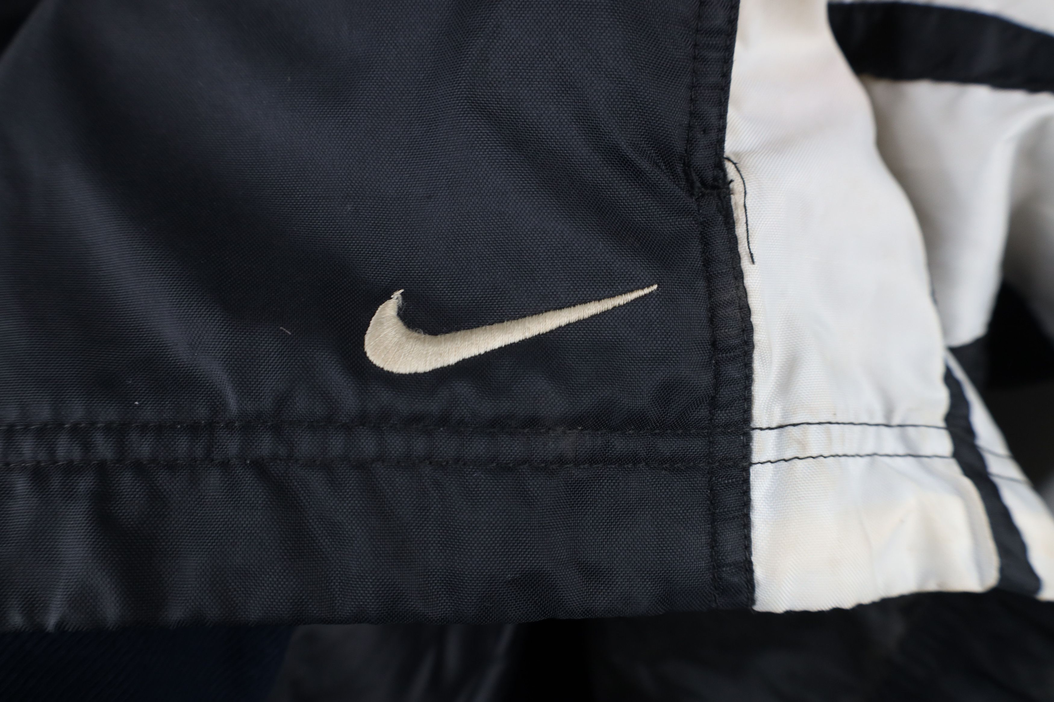 Nike × Vintage Vintage 90s Nike Scott Mini Swoosh Hooded Anorak Jacket Size US XXL / EU 58 / 5 - 4 Thumbnail