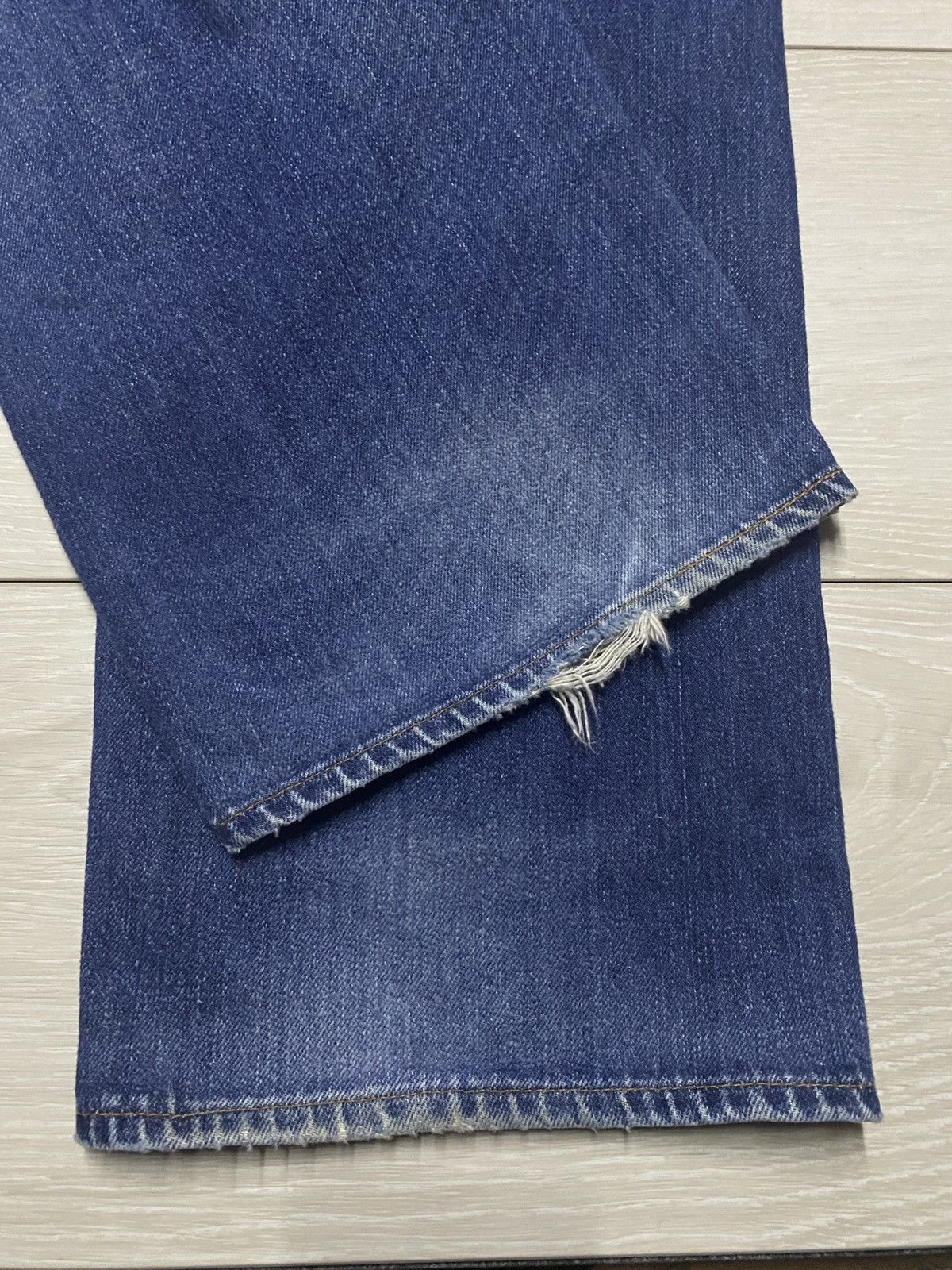 Levi's Levis Big E 551zxx 90s Vintage Zipper Baggy Jeans Size US 31 - 13 Thumbnail