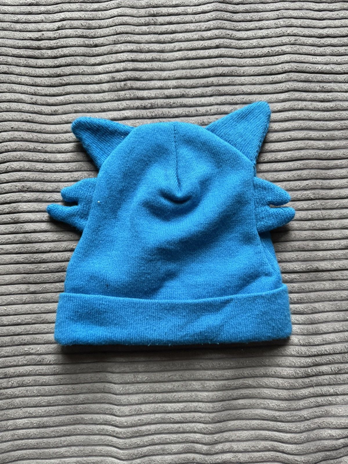 Vintage SEGA Y2K Sonic the Hedgehog Cuffed Beanie Hat Royal Blue Size ONE SIZE - 2 Thumbnail