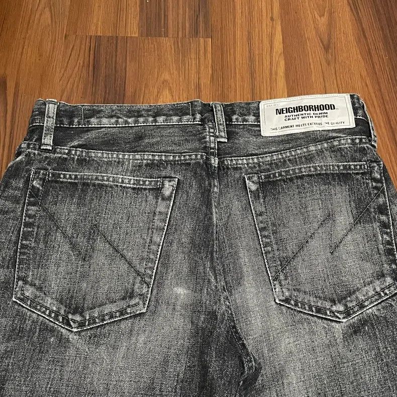 Neighborhood Neighborhood size S 19AW Basic Wash Jeans Black Bull Size US 27 - 4 Thumbnail