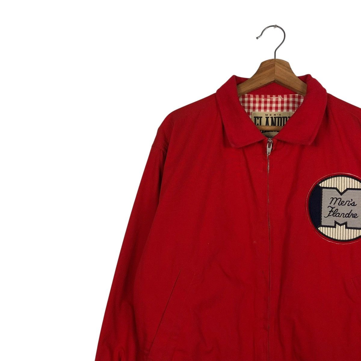 Japanese Brand 🔥RICH RED VINTAGE BOMBER JACKET MEN’S FLANDRE ISSEY MIYAKE Size US M / EU 48-50 / 2 - 9 Thumbnail