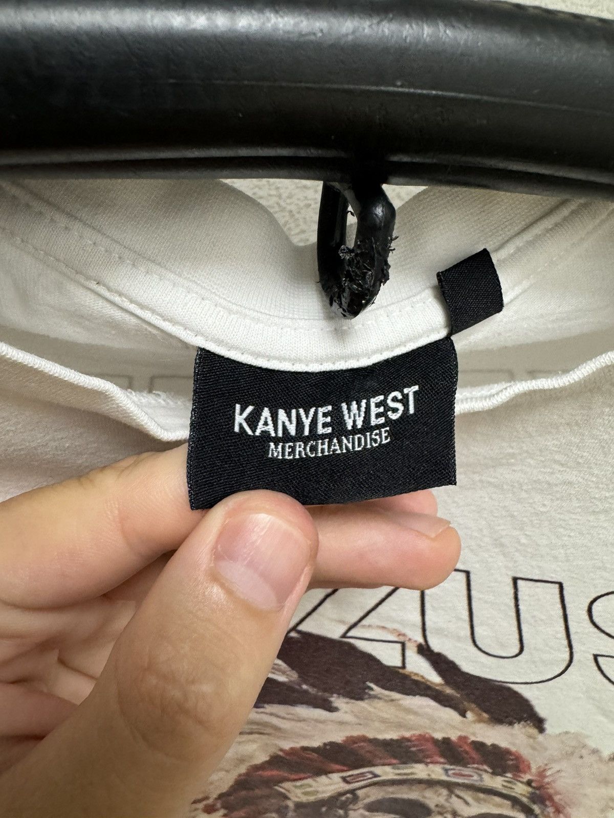Rap Tees Kanye West Yeezus Tour white t-shirt S-M sz Rap tee KANYEW Size US S / EU 44-46 / 1 - 3 Thumbnail