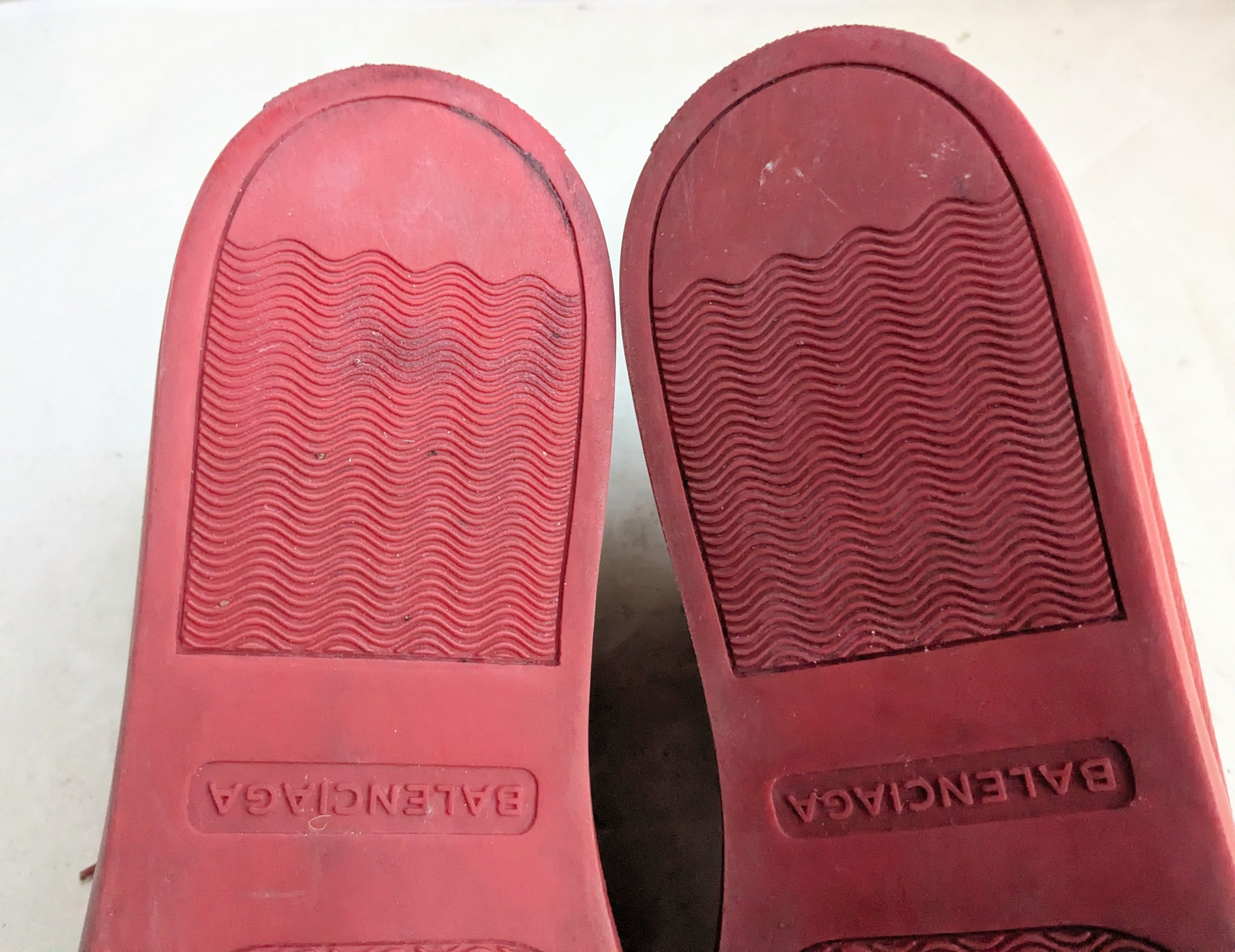Balenciaga Balenciaga Arena Sneakers Red 11 High Tops Leather Size US 11 / EU 44 - 15 Thumbnail