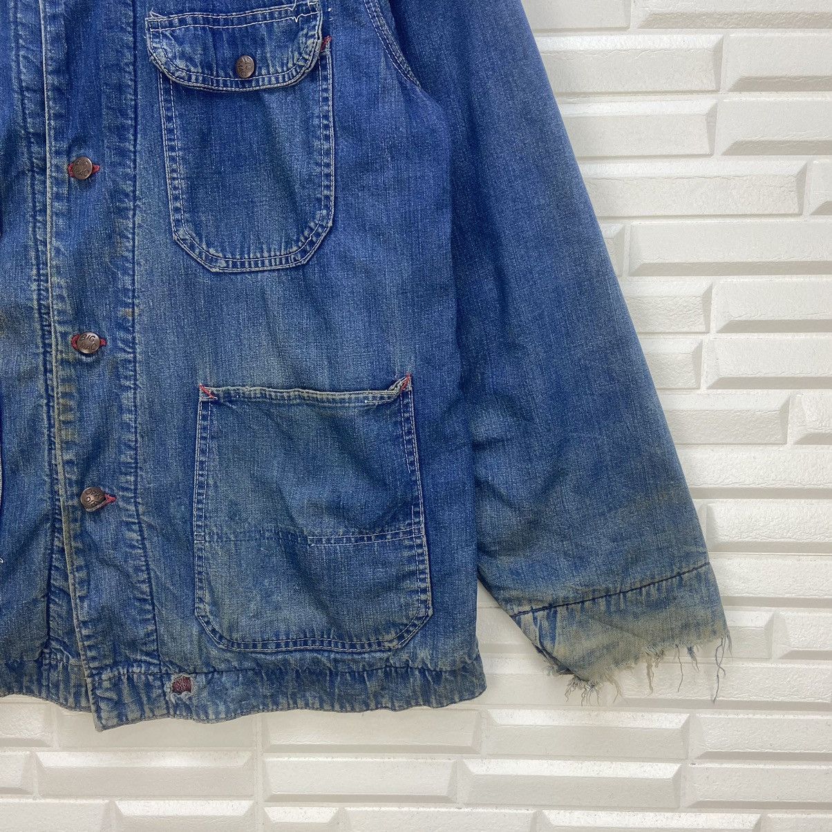 Big Mac Vintage 60s Big Mac Penneys Chore Worker Denim Jacket Size US M / EU 48-50 / 2 - 4 Thumbnail