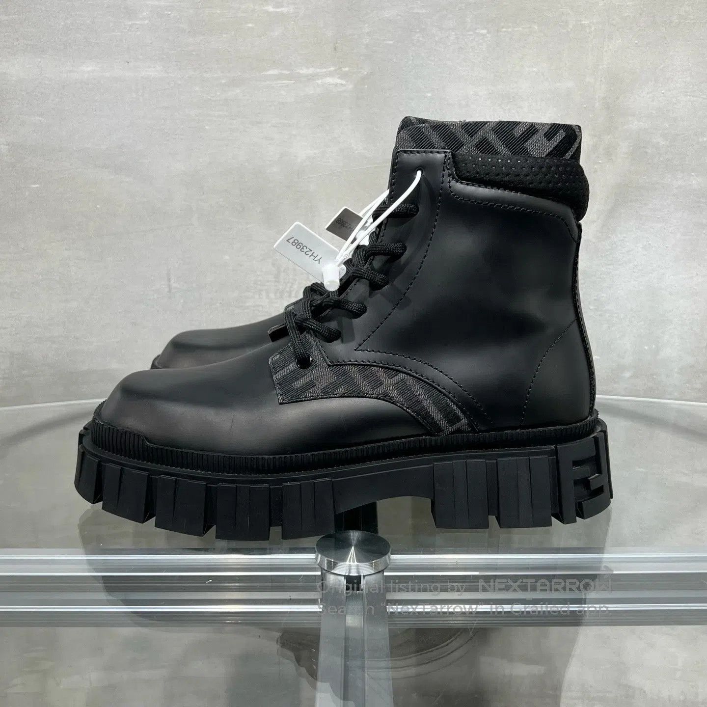 Fendi FENDI size40.5 Old-school logo double-F thick-soled Martin Size US 7.5 / EU 40-41 - 3 Thumbnail