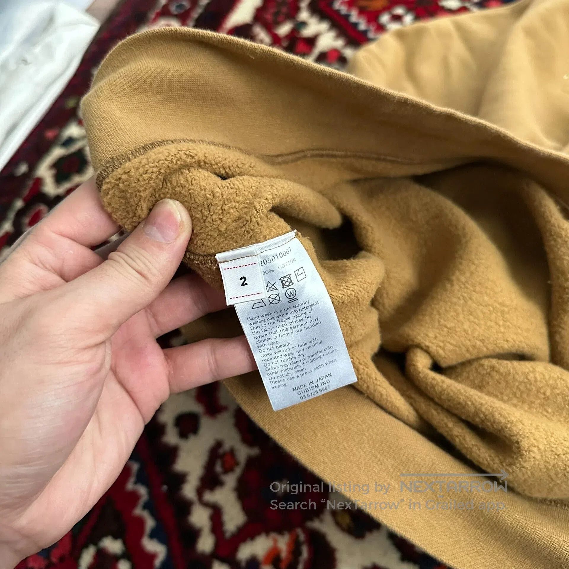 Visvim Visvim Jumbo Sweatshirt 20AW Size 2. Size US M / EU 48-50 / 2 - 7 Thumbnail